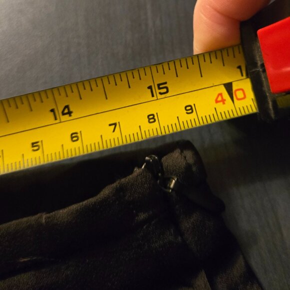 NEW Black Satin Maxi Skirt - Picture 9 of 10